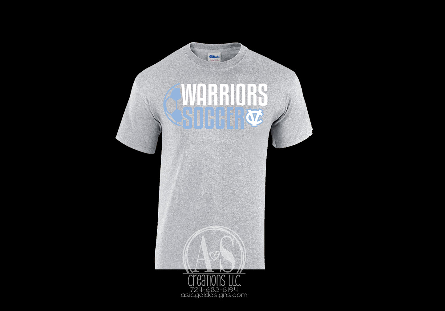 Warriors Soccer Ball -Sport Grey