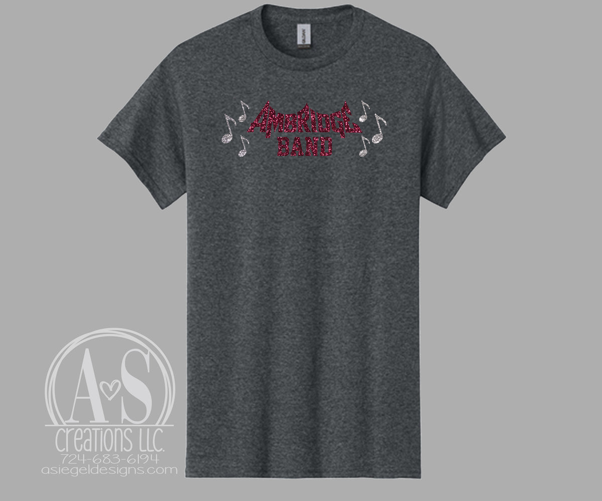 Ambridge Band - Dark Grey GLITTER