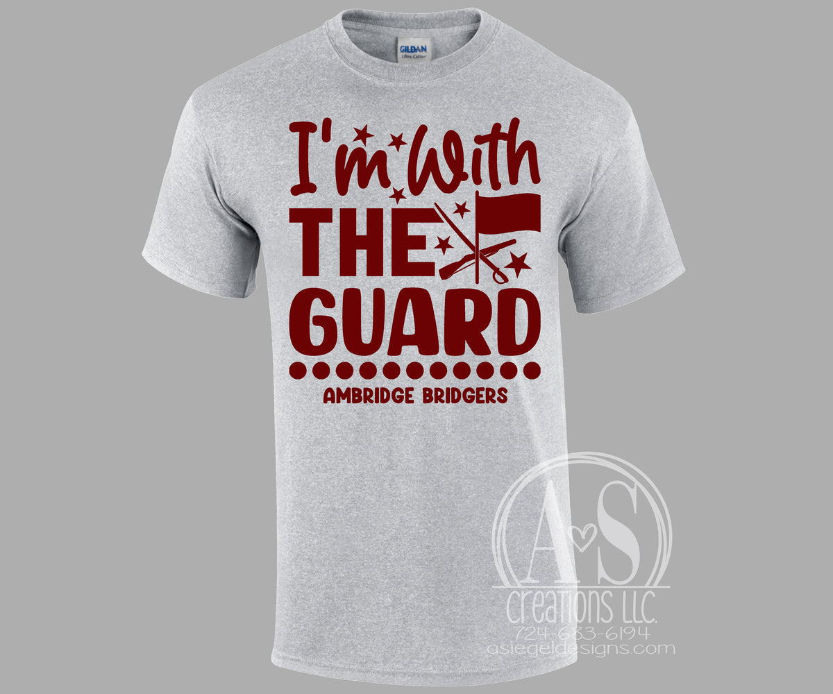 I'm with the Guard - Sport Grey