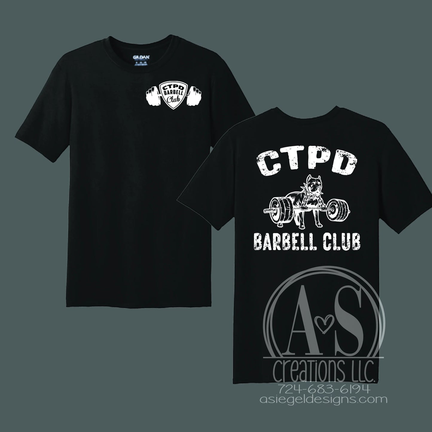 CTPD Barbell Club - Black