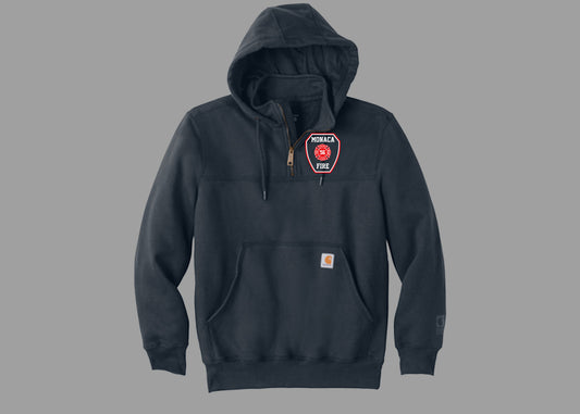 Monaca Fire Carhartt 1/4 Zip Hoodie