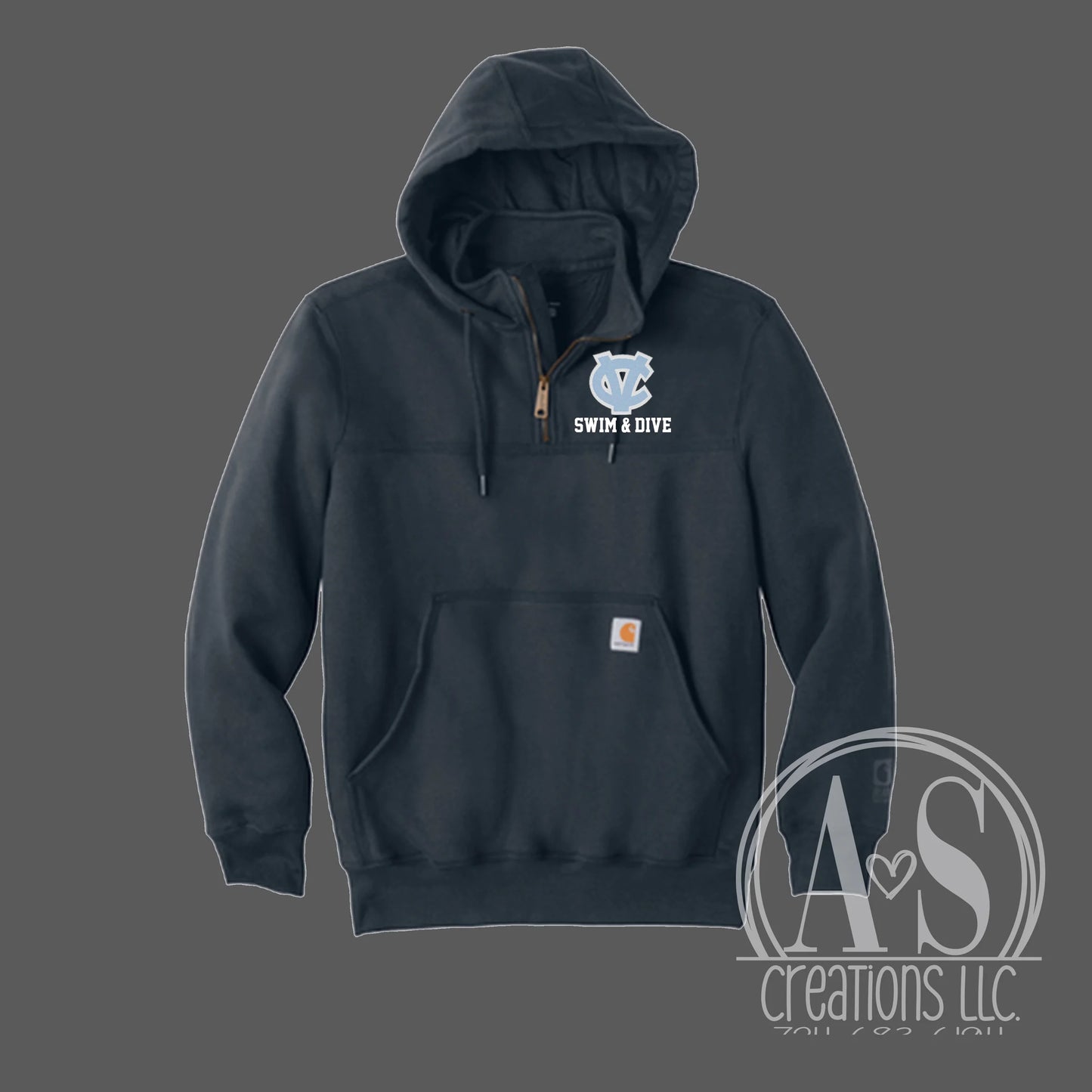 CV 1/4 Zip Carhartt Hoodie