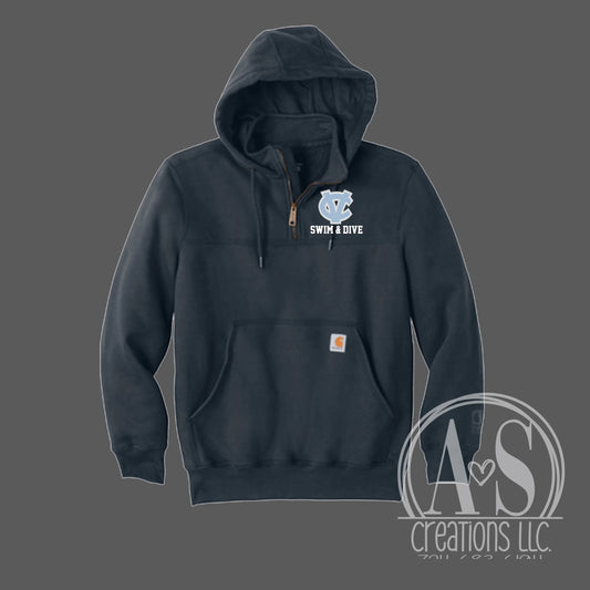 CV 1/4 Zip Carhartt Hoodie