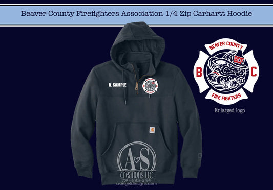 BCFFA Carhartt 1/4 Zip Hoodie