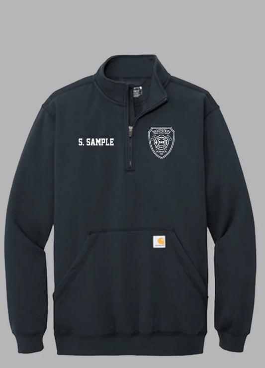 Moon Fire Carhartt 1/4 Zip Sweatshirt