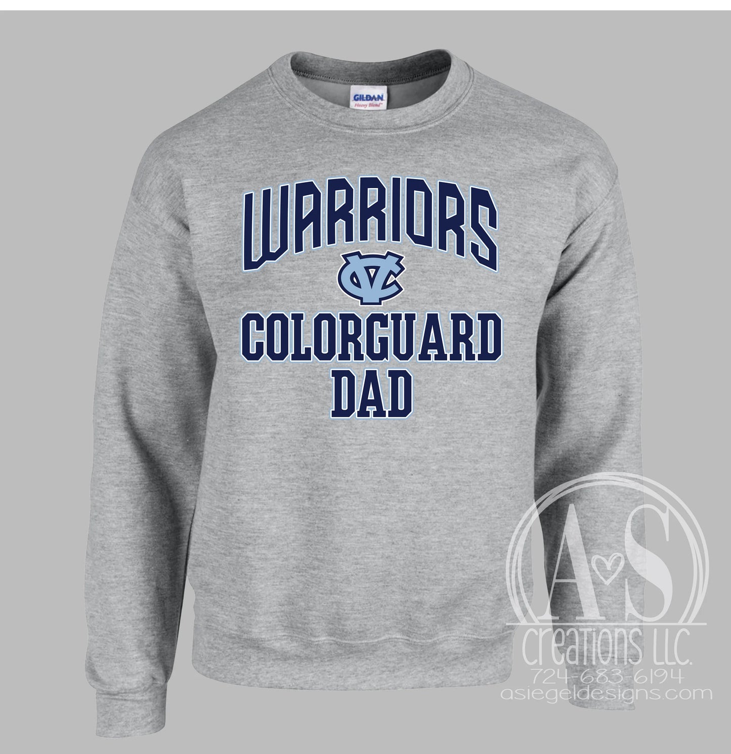 Warriors Colorguard Dad
