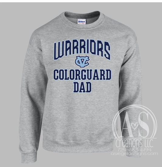 Warriors Colorguard Dad