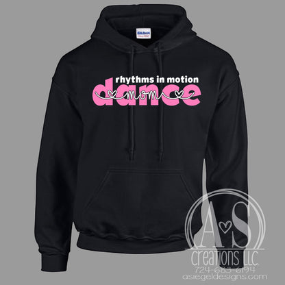 Dance Mom Script Hoodie - Black