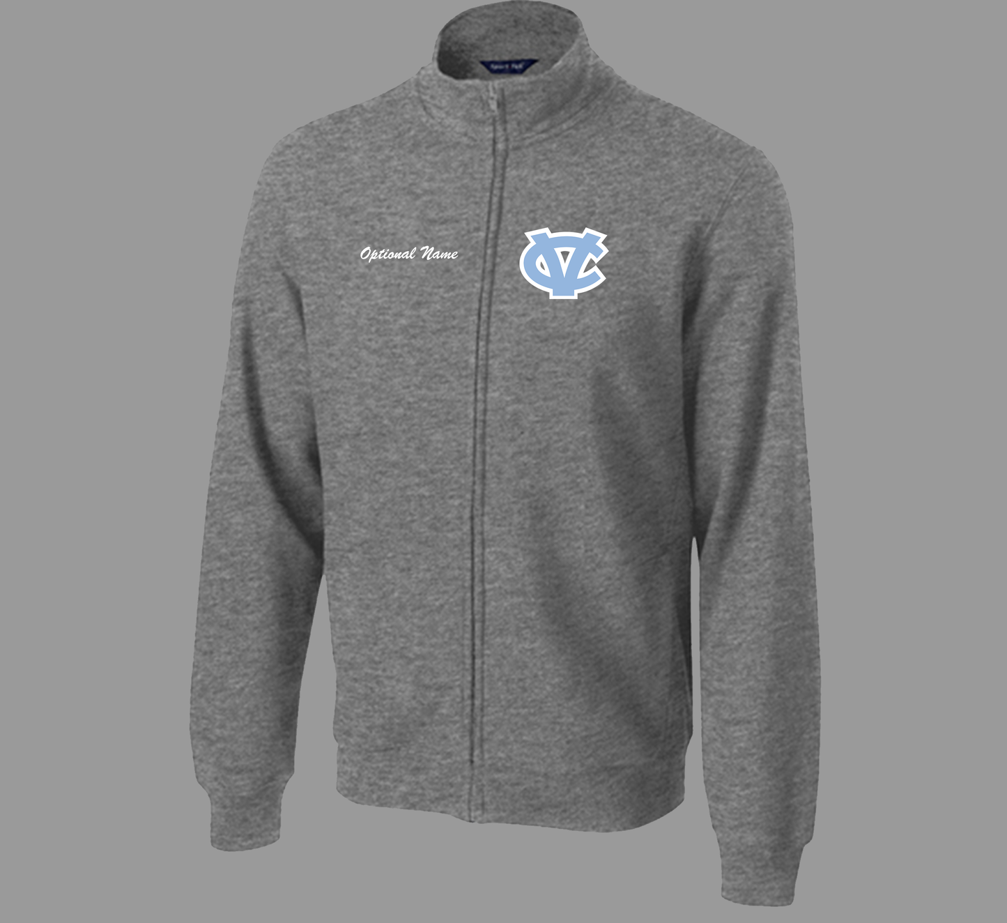 Full Zip Jacket Unisex - Grey