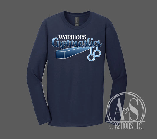 Warriors Gymnastics - Navy