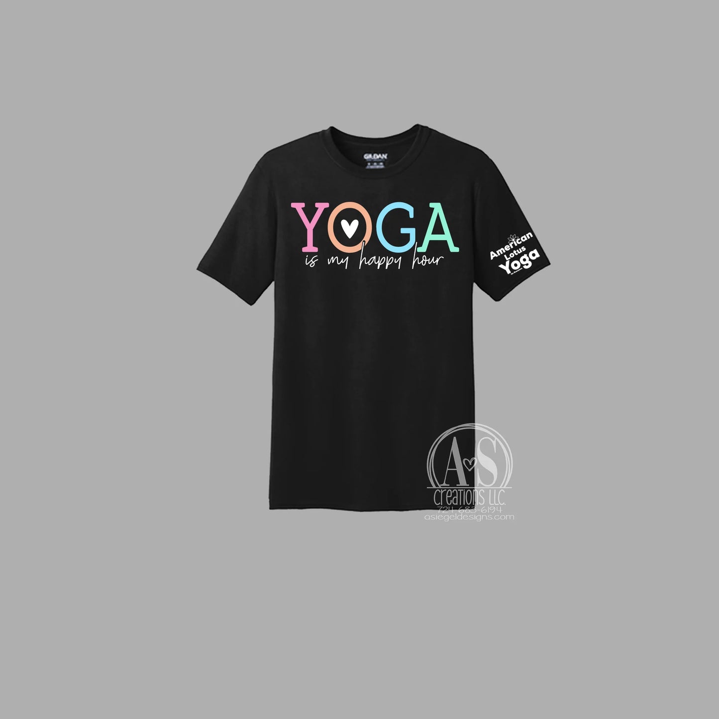 Yoga Happy Hour - Black