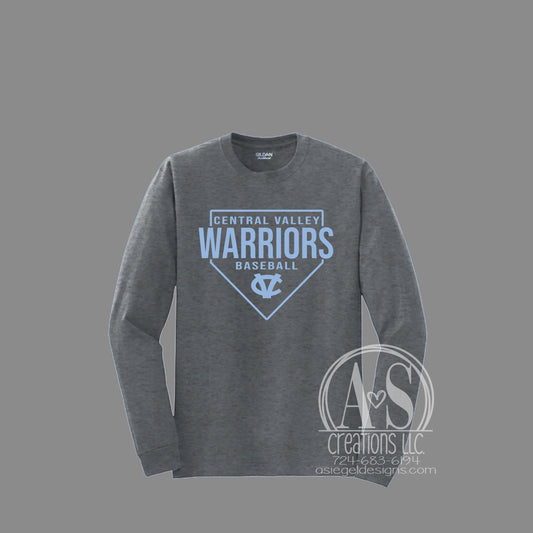 Home Plate - Dark Heather Grey CVHS