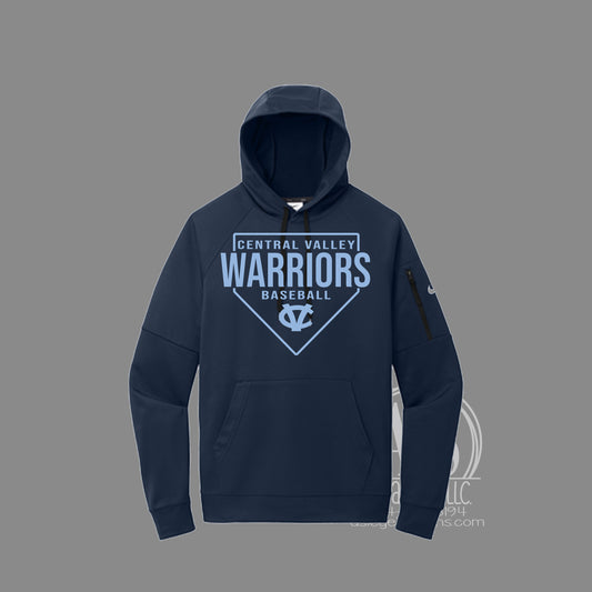 Home Plate NIKE hoodie - Navy CVHS