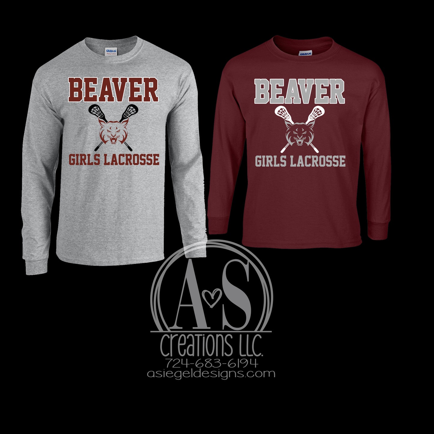 Beaver Girls Lacrosse Long Sleeve