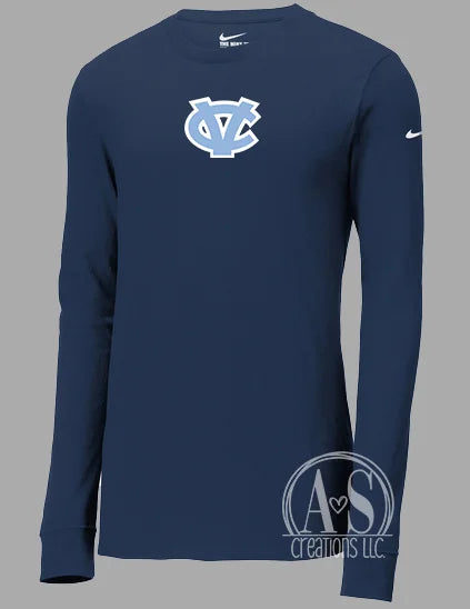 CV NIKE Long Sleeve Dri-Fit - Navy