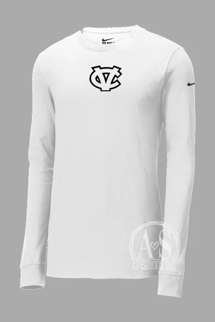 CV NIKE Long Sleeve Dri-Fit - White