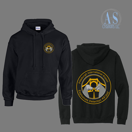K9 Hoodie - Non Employee - Black