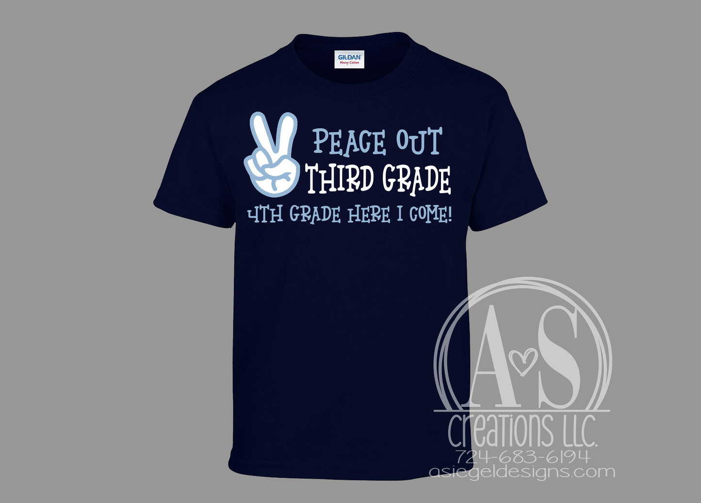 Peace Out end of year shirts