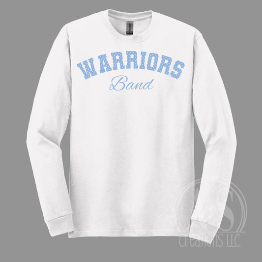 Warriors Band Polka Dots - White