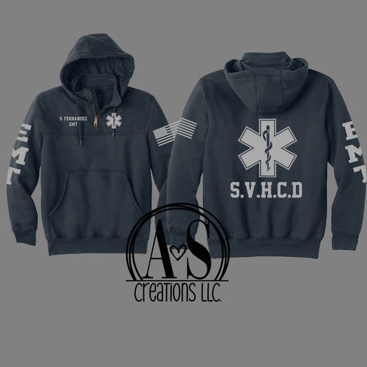1/4 Zip Carhartt Hoodie - EMT