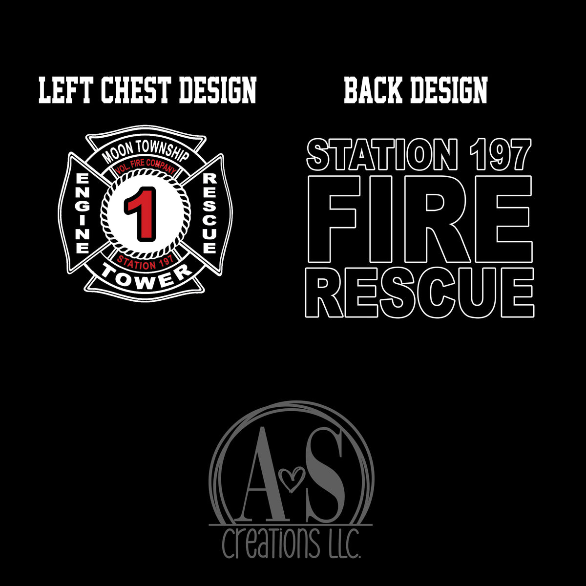 Tower Option 1 - Black