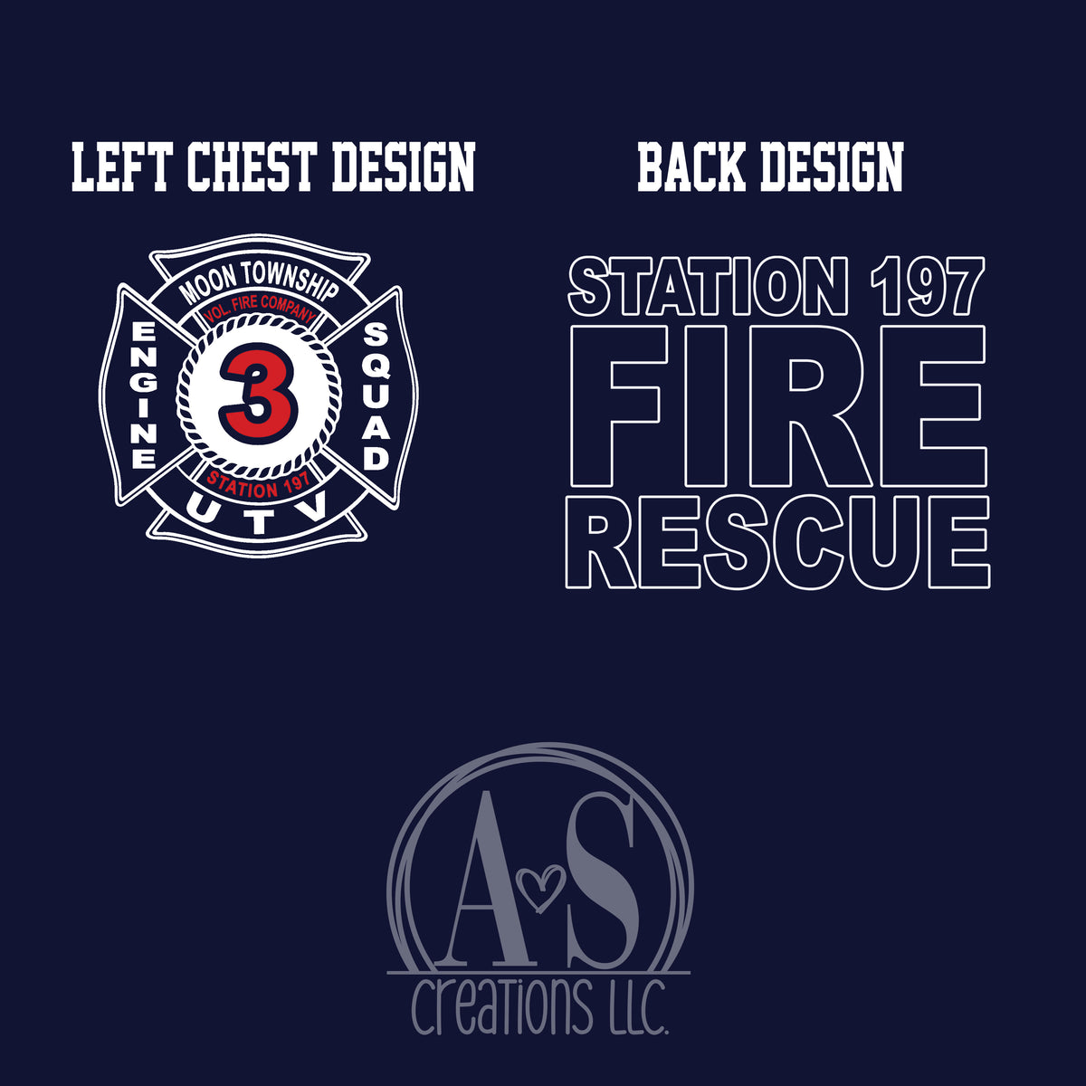 UTV option 1- Navy