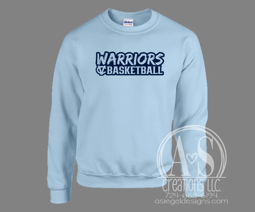 Warriors Basketball CV -Light Blue