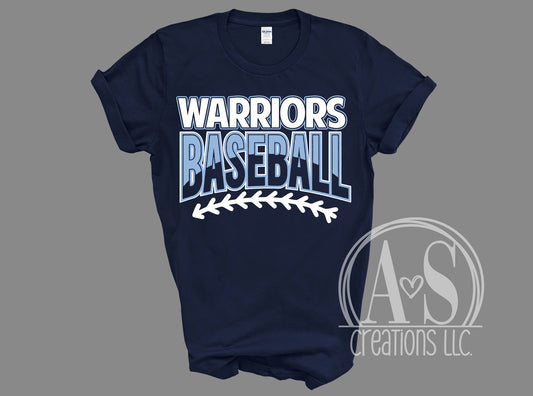 Warriors Baseball Navy - CVHS