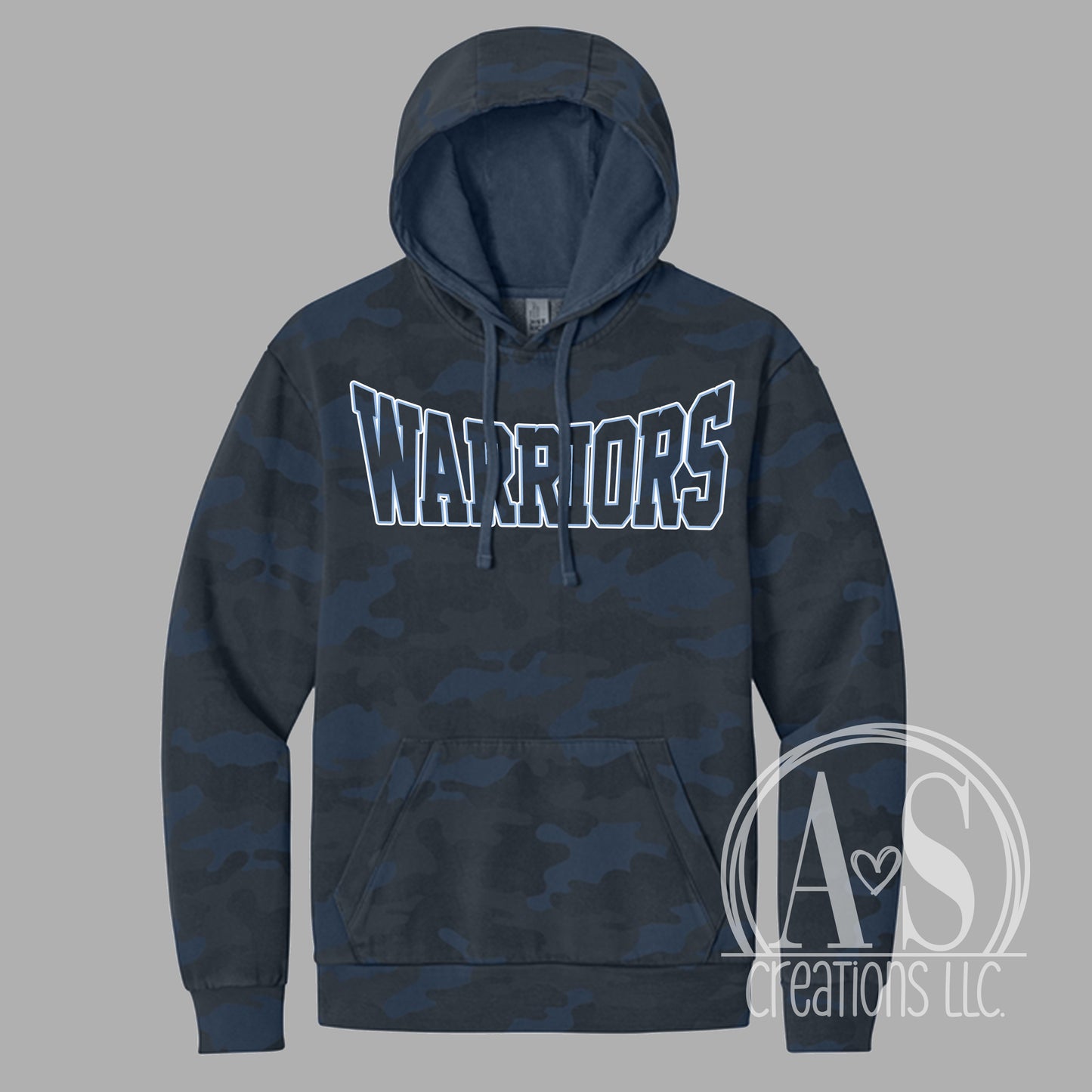 Warriors Camo Hoodie