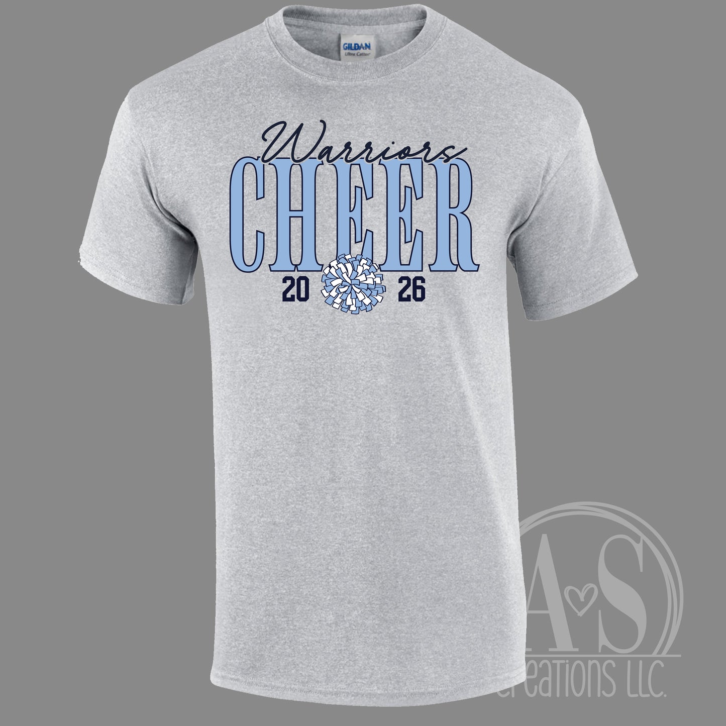 Warriors Cheer 2026- Sport Grey