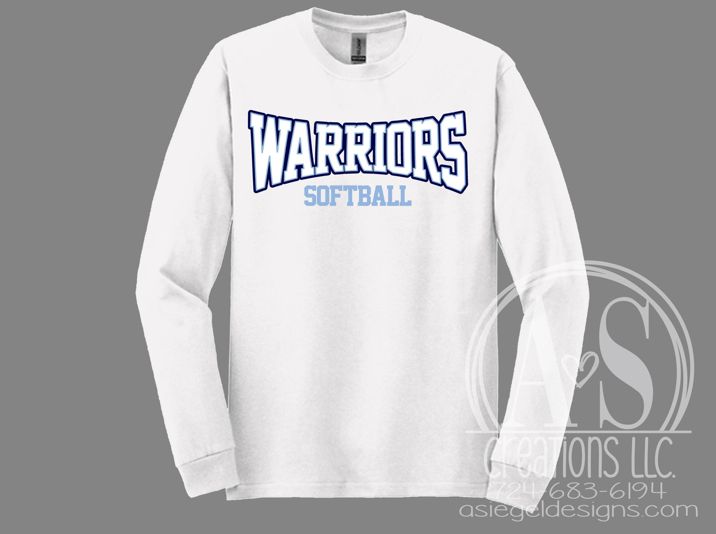 Warriors Softball - White