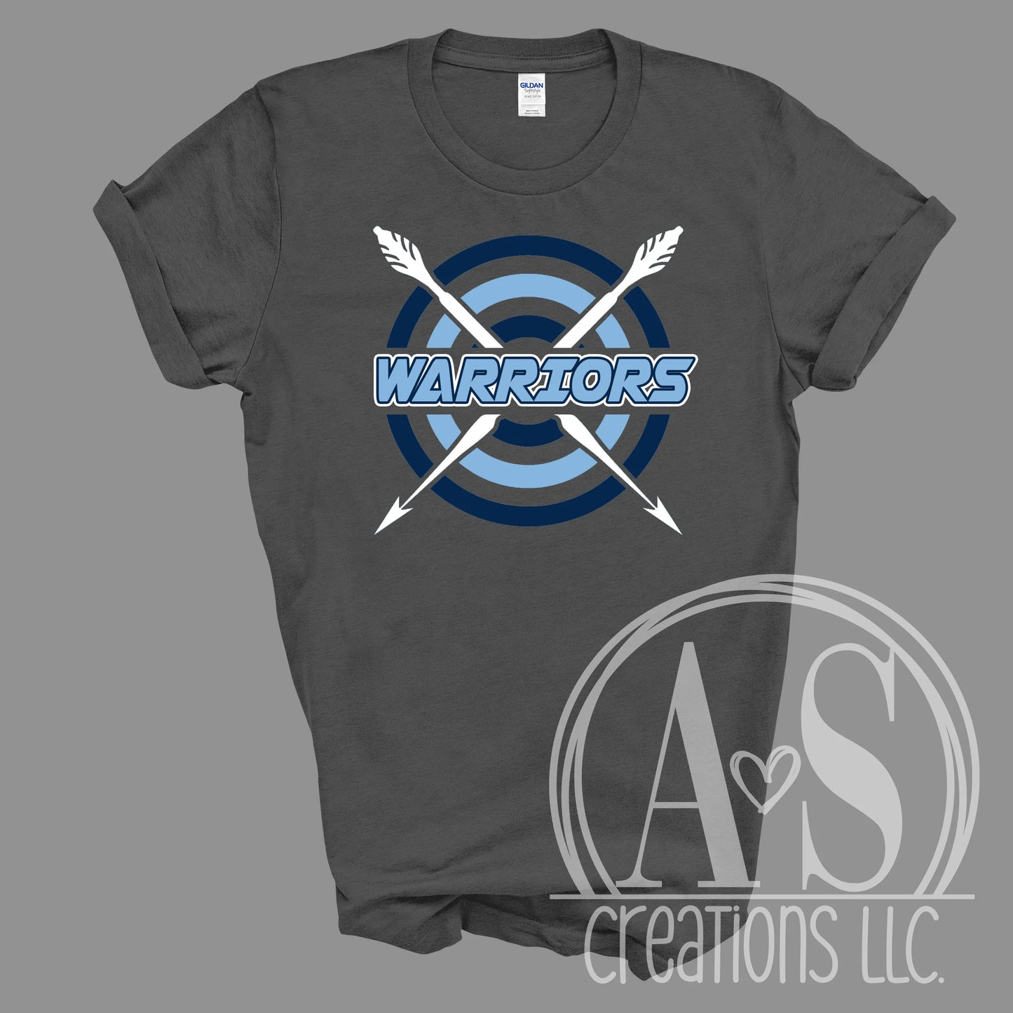 Warriors Target - Dark Heather Grey